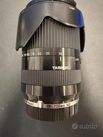 Tamron 18-200mm F/3.5-6.3 VC per Canon EF-M EOS M5
