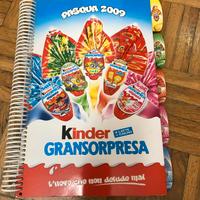 sorpresario kinder Ferrero Pasqua 2009