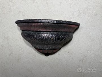 DIFFUSORE APPLIQUE IN GESSO DECORATA A MANO