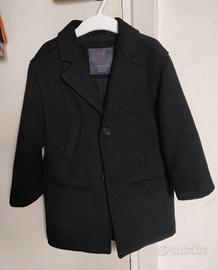 Cappotto nero bambino 5 anni