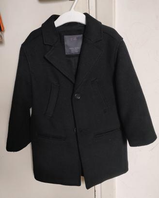 Cappotto nero bambino 5 anni