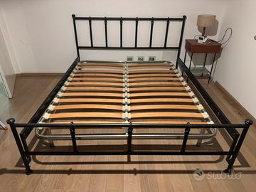 Struttura letto matrimoniale + rete
