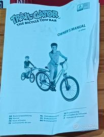 tubo per traino bici
