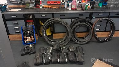 copertoni usati di diverdi tipi