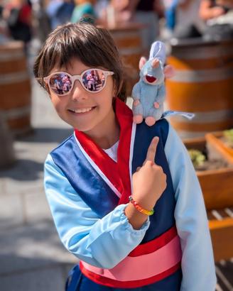 Ratatouille Remy Peluche da tenere sulle Spalle Es