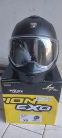 Casco modulare flip back