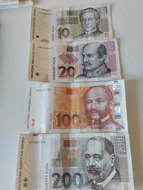 Banconote Croazia 