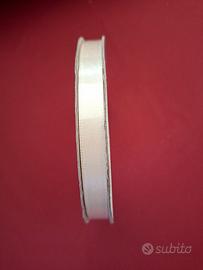 Nastro doppio raso mm.6x50mt colore panna 
