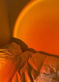 Lampada flessibile USB con proiettore solare per i