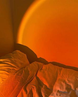 Lampada flessibile USB con proiettore solare per i