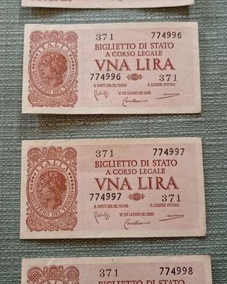 Banconote 1 lira