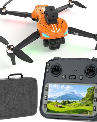 Drone GPS Con Fotocamera 4K, Schermo Telecomando