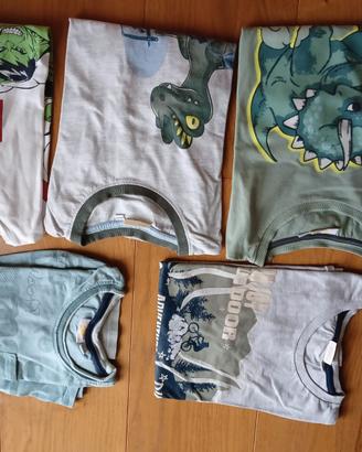 Magliette maniche lunghe bambino 11-13 anni