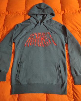 Felpa Against Streetwear verde acqua