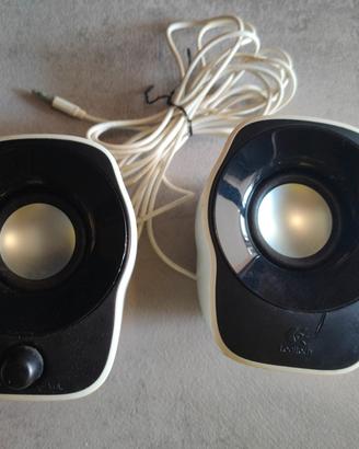 Logitech altoparlanti Stereo per PC 