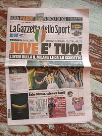 Gazzetta dello Sport Juventus 9 scudetti 