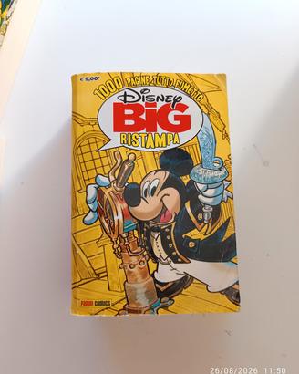 DISNEY BIG RISTAMPA MILLE PAGINE TUTTE FUMETTO 
