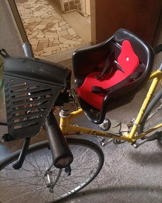 seggiolino per bimbi da applicare bici grande 