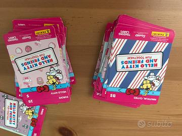 Lotto carte collezionabili Hello kitty and friends