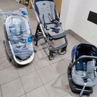 Trio Inglesina Aptica + lettino + sediolone