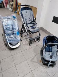 Trio Inglesina Aptica + lettino + sediolone