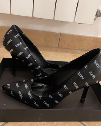Karl Lagerfeld Scarpe tacco a spillo nere