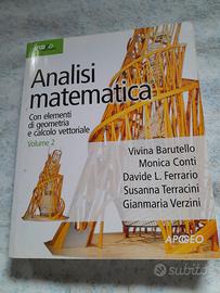 libro  ANALISI MATEMATICA 