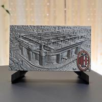 AC Milan – Quadretto Stadio San Siro in grigio