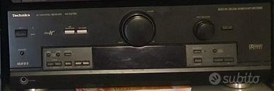 AMPLIFICATORE 5.1 TECHNICS con radio rds