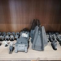 miniature Space Marines + Codex