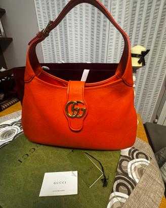 Borsa Gucci Aphrodite GG Arancione