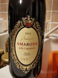 vino amarone della valpolicella SANTI anno 2014