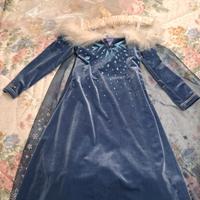 vestito di carnevale di frozen 