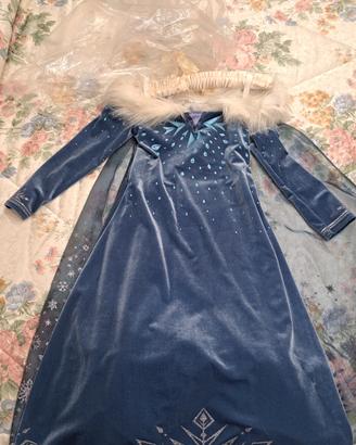 vestito di carnevale di frozen 