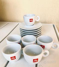 Tazzine + piattini Illy caffè espresso 60 pezzi