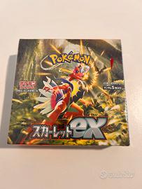 Pokemon Booster box scarlet ex