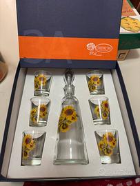 Set da liquore in vetro Cristal 3A