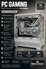 PC Gaming White I7 14700kf RTX 4080 Super