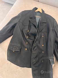 Giaccone pelle vintage anni 40/50