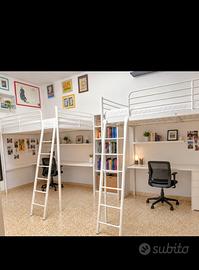 IKEA SVARTA 140X200 - Letti a soppalco