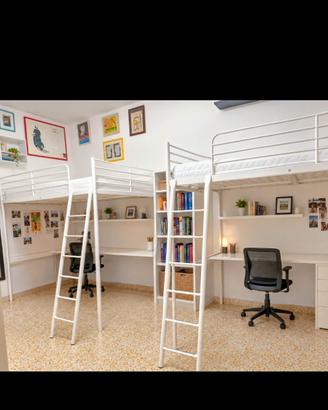 IKEA SVARTA 140X200 - Letti a soppalco