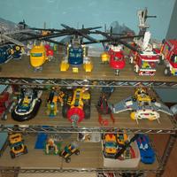 Collezione lego originali police,jurassic,pompieri