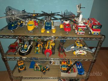 Collezione lego originali police,jurassic,pompieri