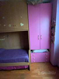 Mobile cameretta colore rosa