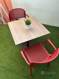 Tavolo con sedie Pedrali