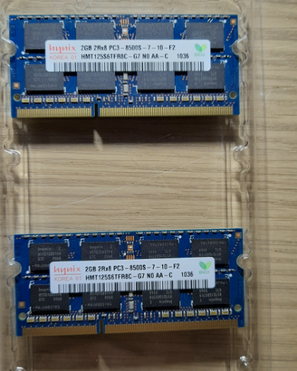 Moduli RAM Hynix 4Gb