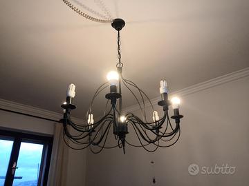 Lampadario in ferro design