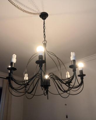 Lampadario in ferro design