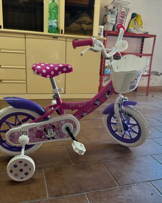 Bicicletta bambini Minnie Disney 12 pollici