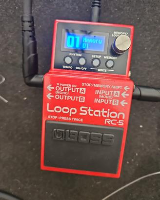 Boss RC-5 Loop station + Alimentatore 9V
